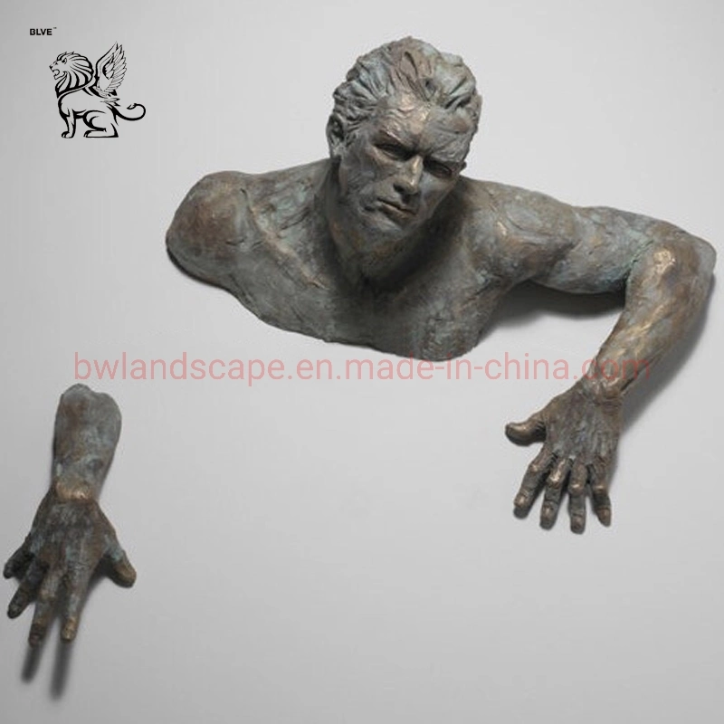 Famous Modern Figure Sculpture Home Decor Wall Sculpture Art Abstract Man Statue