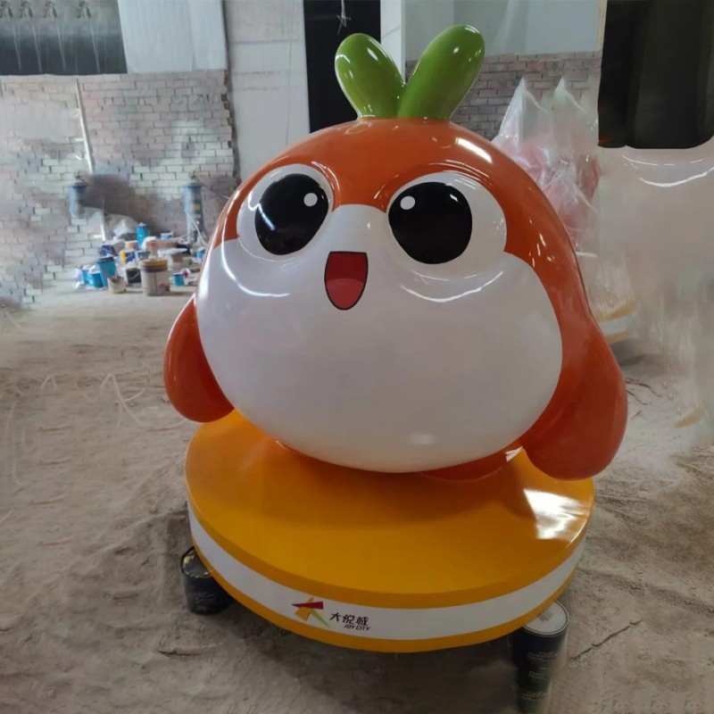 OEM Customization Character Animal Cartoon Figurine Art Crafts Fiberglass Abstract Resin Statue