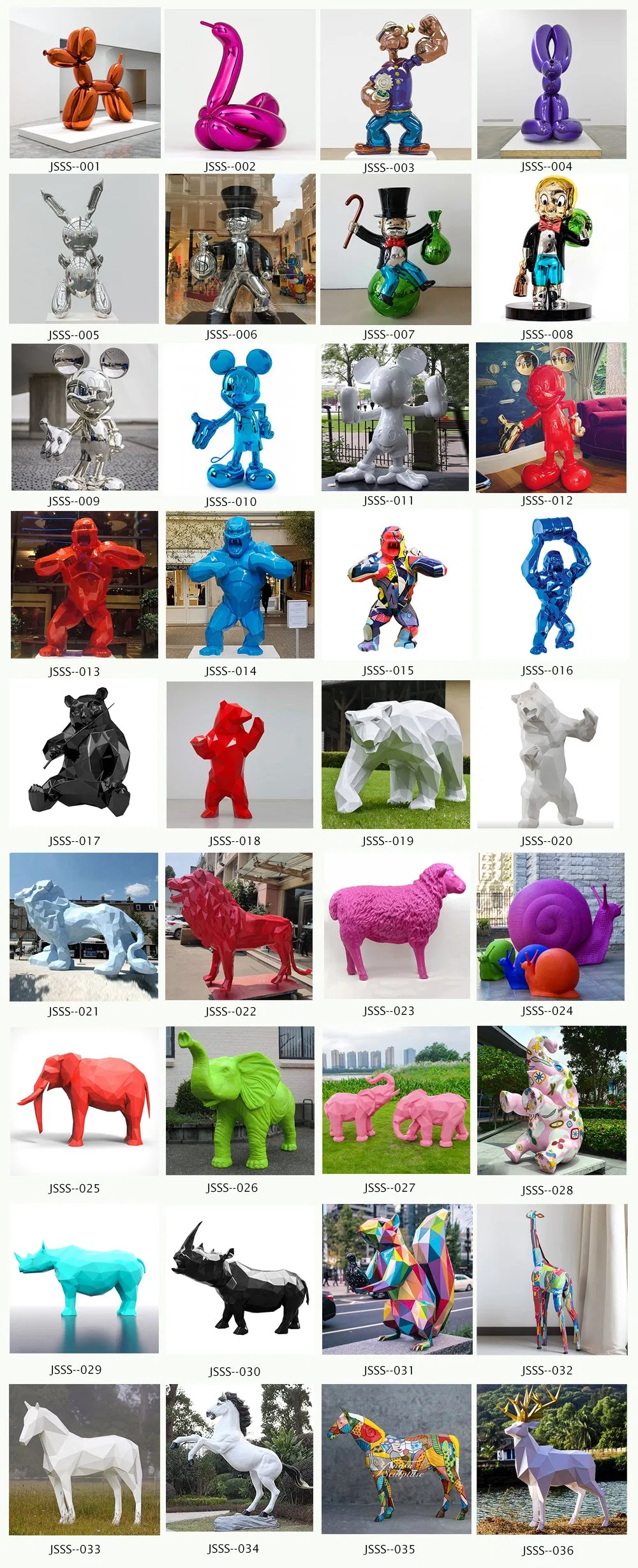 Hot Sale Sculpture Designs