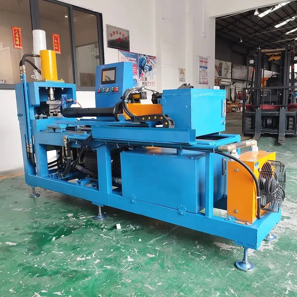 Automatic CNC Rotary Exhaust Pipe Perforating &amp; Punching Machine