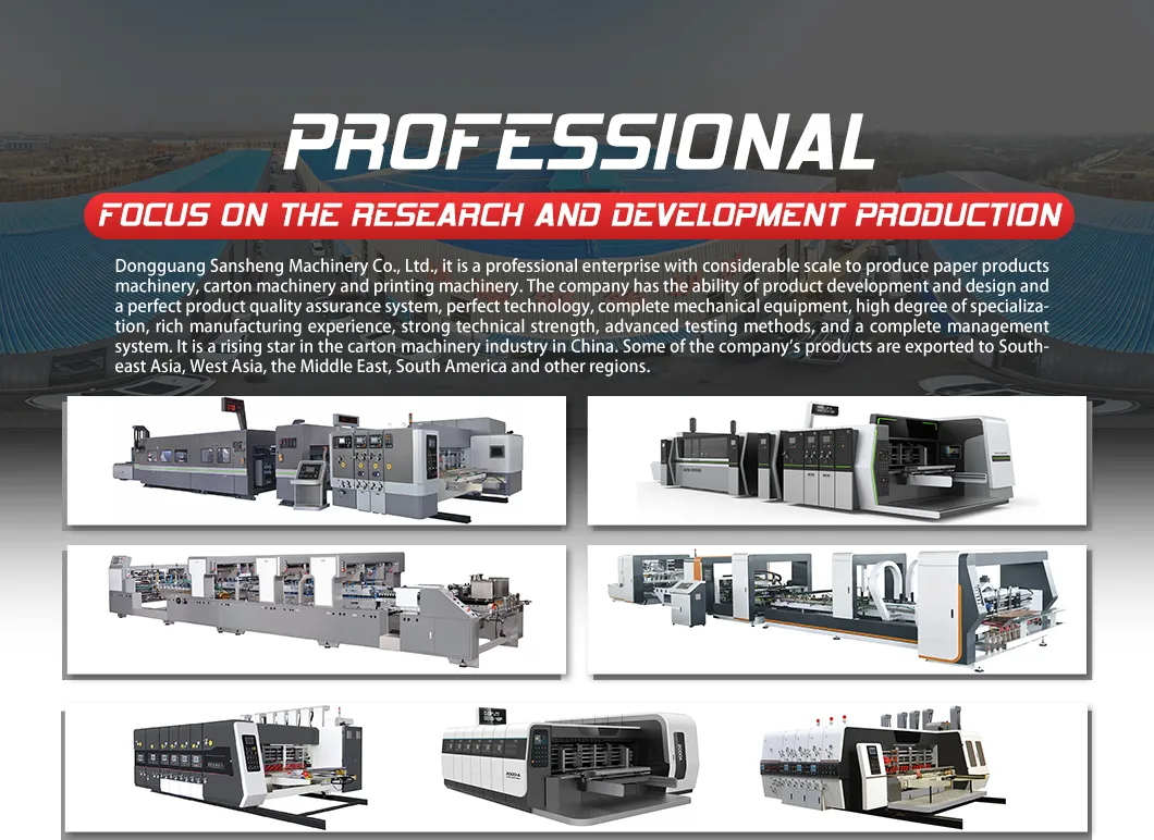 Fully Automatic Carton Box Making Machine