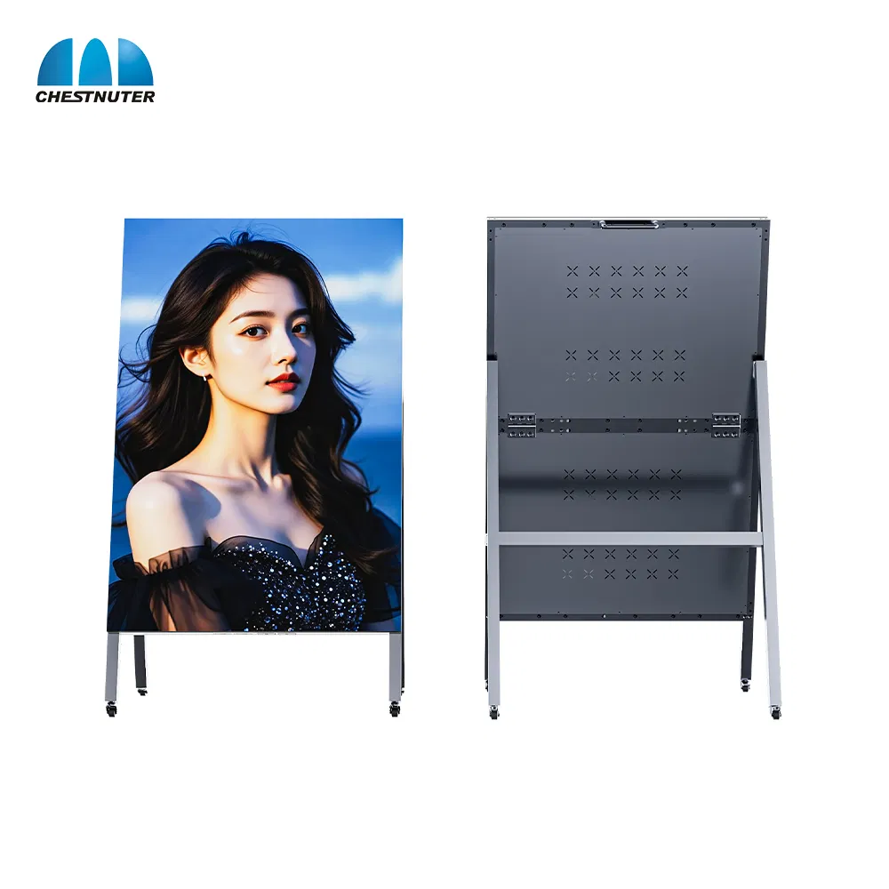 P1.53 Portable LED Display with Tool Free Assembly Lightweight Digital Signage