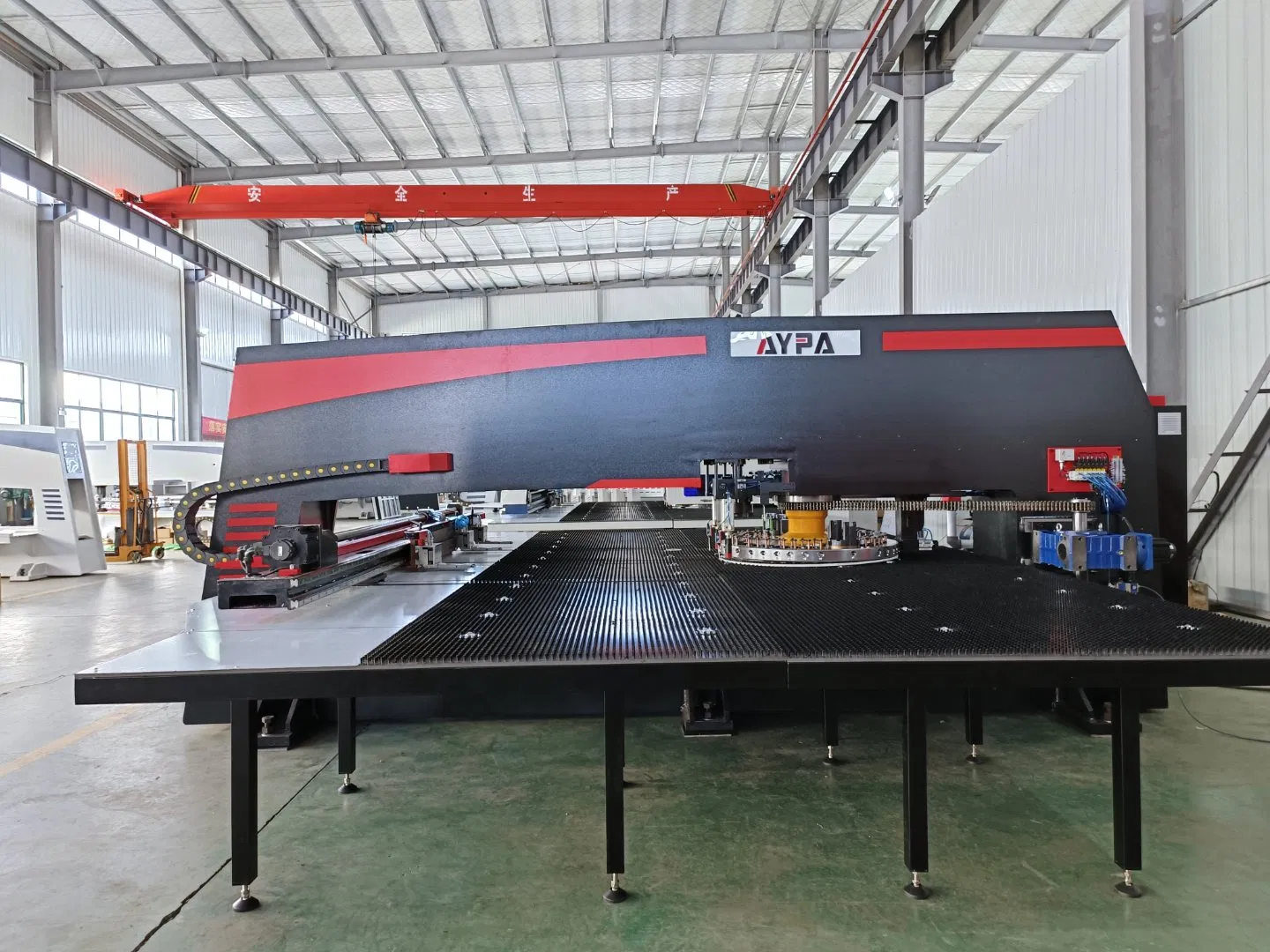 Automatic CNC Turret Perforate Metal Board Panel Plate Punching Cutting Bending Perforating Hole Machine Tools