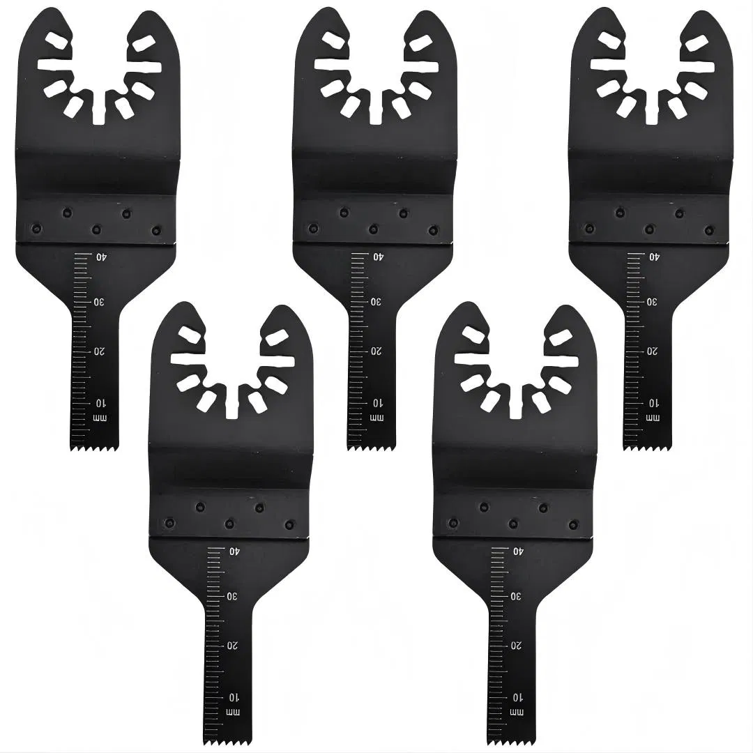 Top Selling 20-Pack Oscillating Multi-Tools Saw Blade Set Industrial Grade for Wood Plastic Metal with Plastic Box