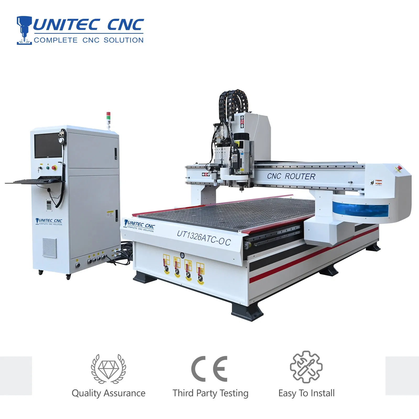 Multi Functional CNC Oscillating Machine with Eot Atc for Acrylic ACP Foam