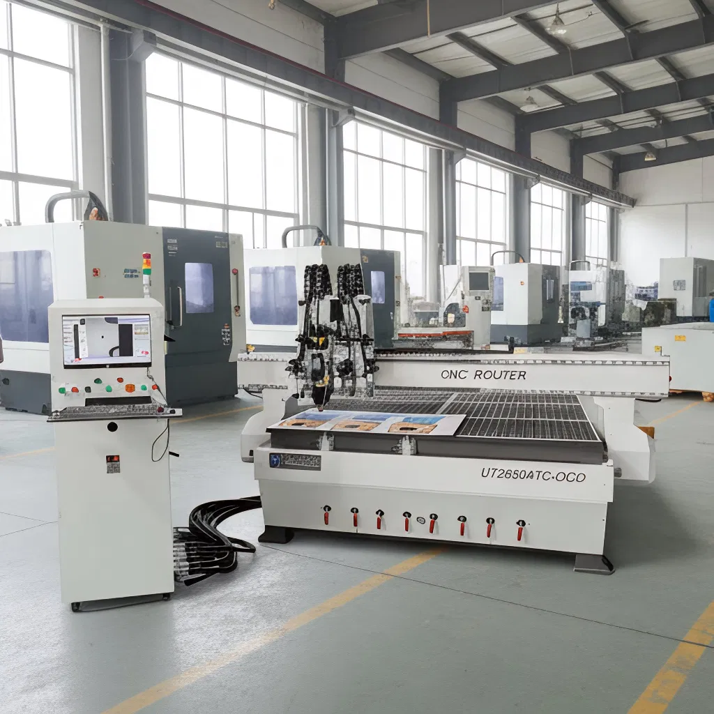 High Efficiency Big Size Digital Cutting Machine Knife Cutter with CE Eot Atc for Acrylic Wood ACP Corrugated Board Hollow Board Cardboard