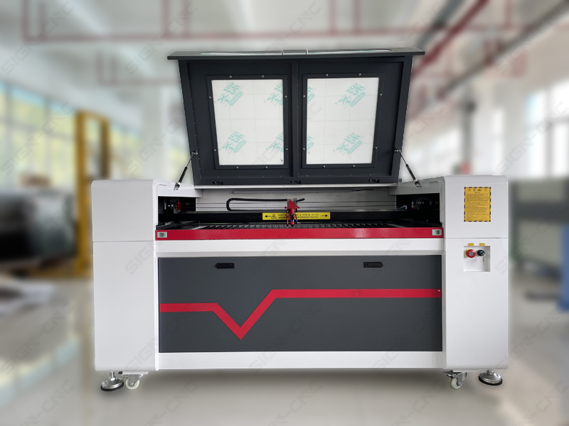 Vibrating Oscillating Knife with CCD Camera CNC Router and CO2 Laser Engraving Marking Machine All Set One-Stop Solution