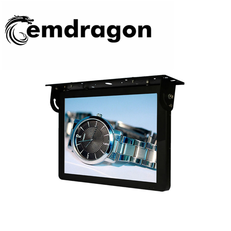 Gemdragon LCD TV Screen 22 Inch Full HD 1080P Bus Video Player Advertising Display Screen Tools Quality Car LCD Digital Signage
