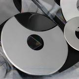 Mirror Finished Solid Tungsten Carbide Circular Round Disc Cutter Knives for Plastic Rubber Gasket Cutting