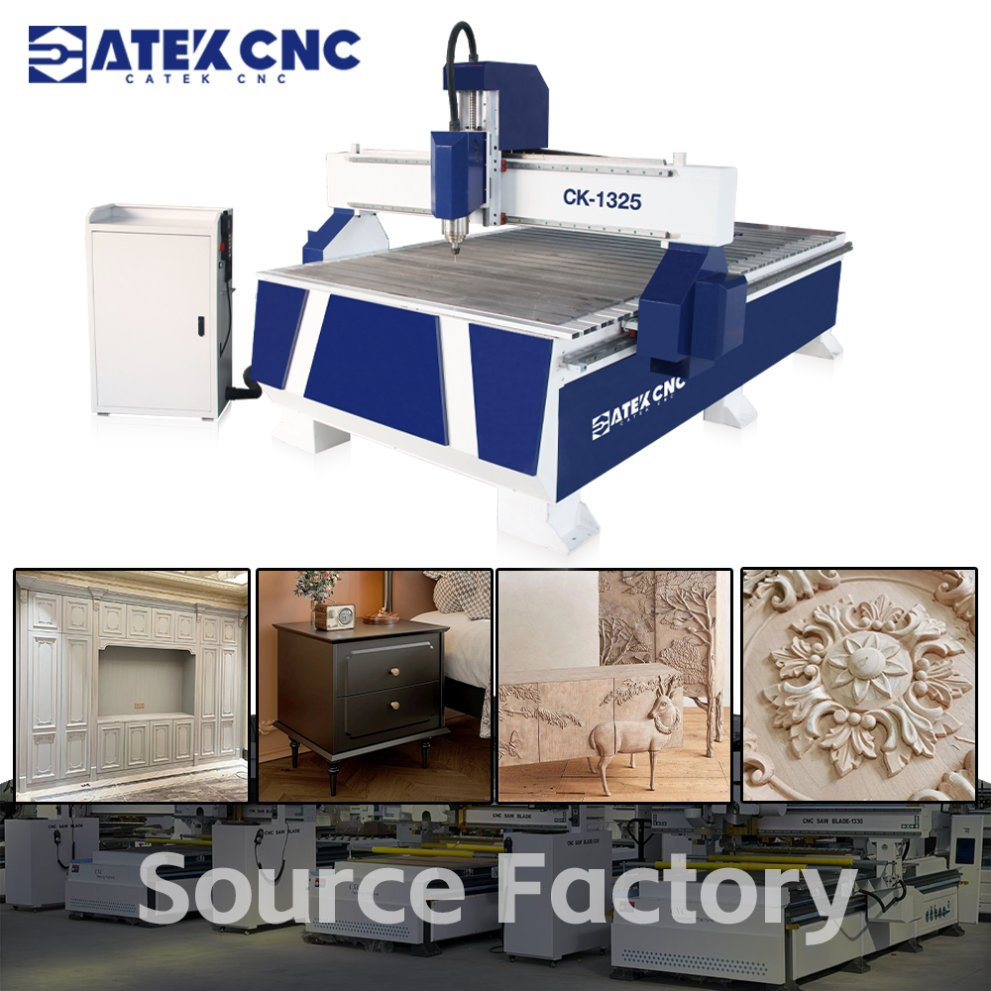 1325 3 Axis CNC Router Single Head Woodworking Carving Machine