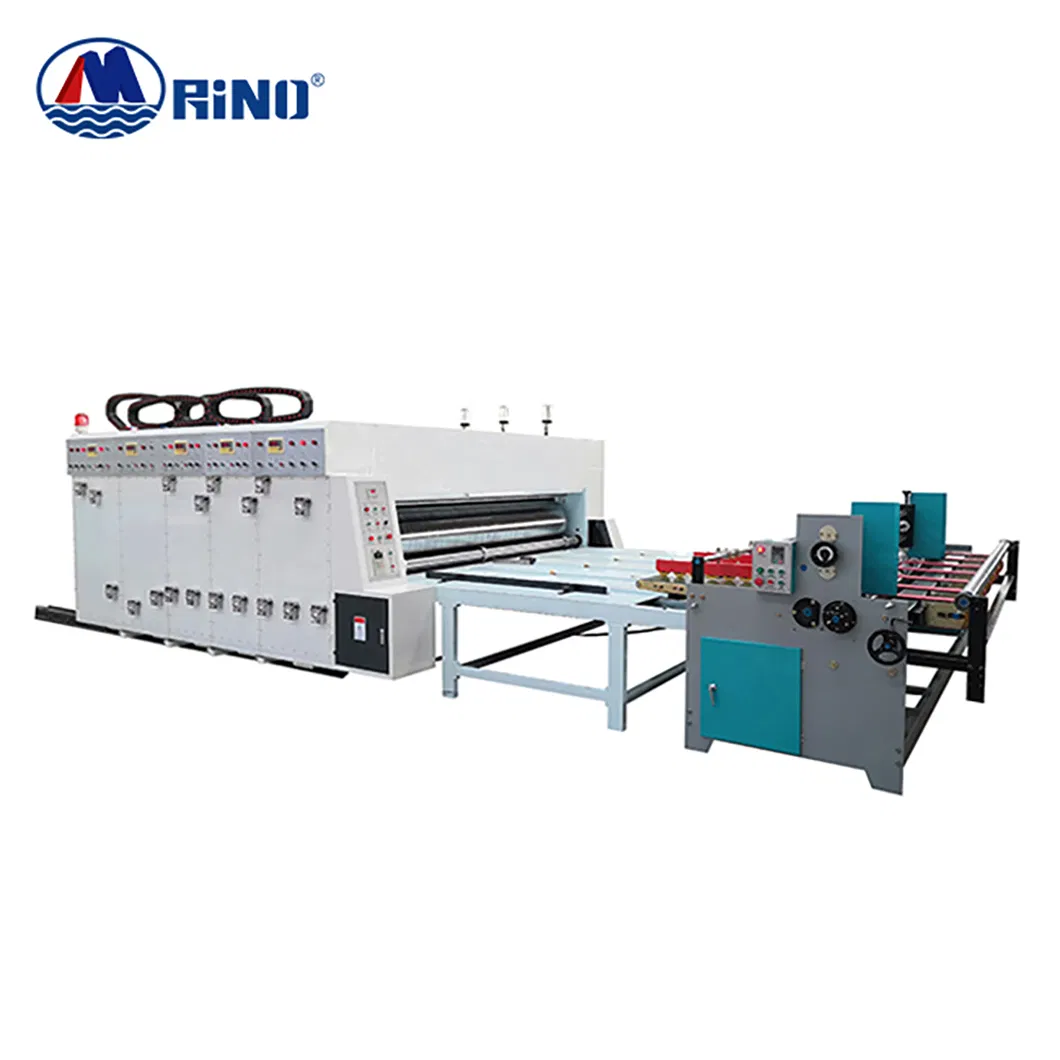 Chain Feeding Type Rotary Cutting Creasing and Slotting Machine