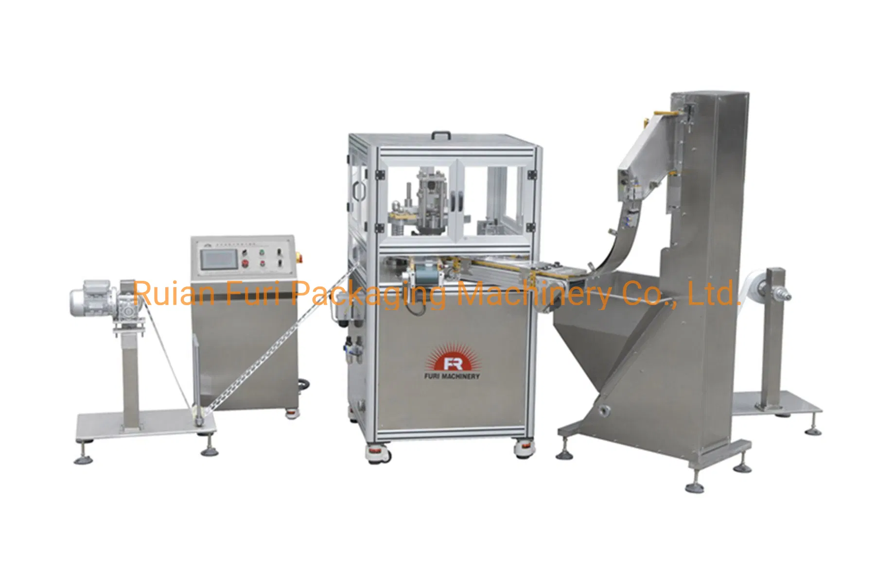 Automatic Cap Liner PE Foam Gasket Cutting/Punching and Inserting Machine