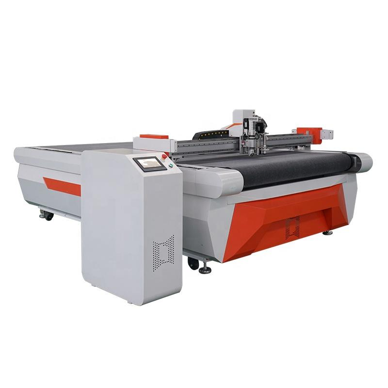 Hotsale CNC Oscillating Knife Cutting Machine 1600*2500 Oscillating Knife Cutting Head for Gasket for Garment Fabric