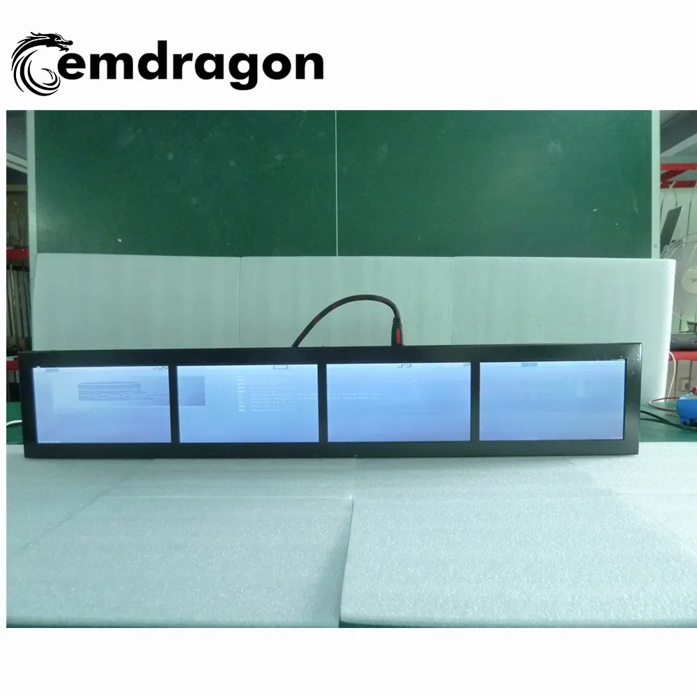 7 Inch Taxi Headrest Tn LCD TV Screen Quality Android LCD Touch Screen All in One PC Advertising Tools LCD Digital Signage Video Wall