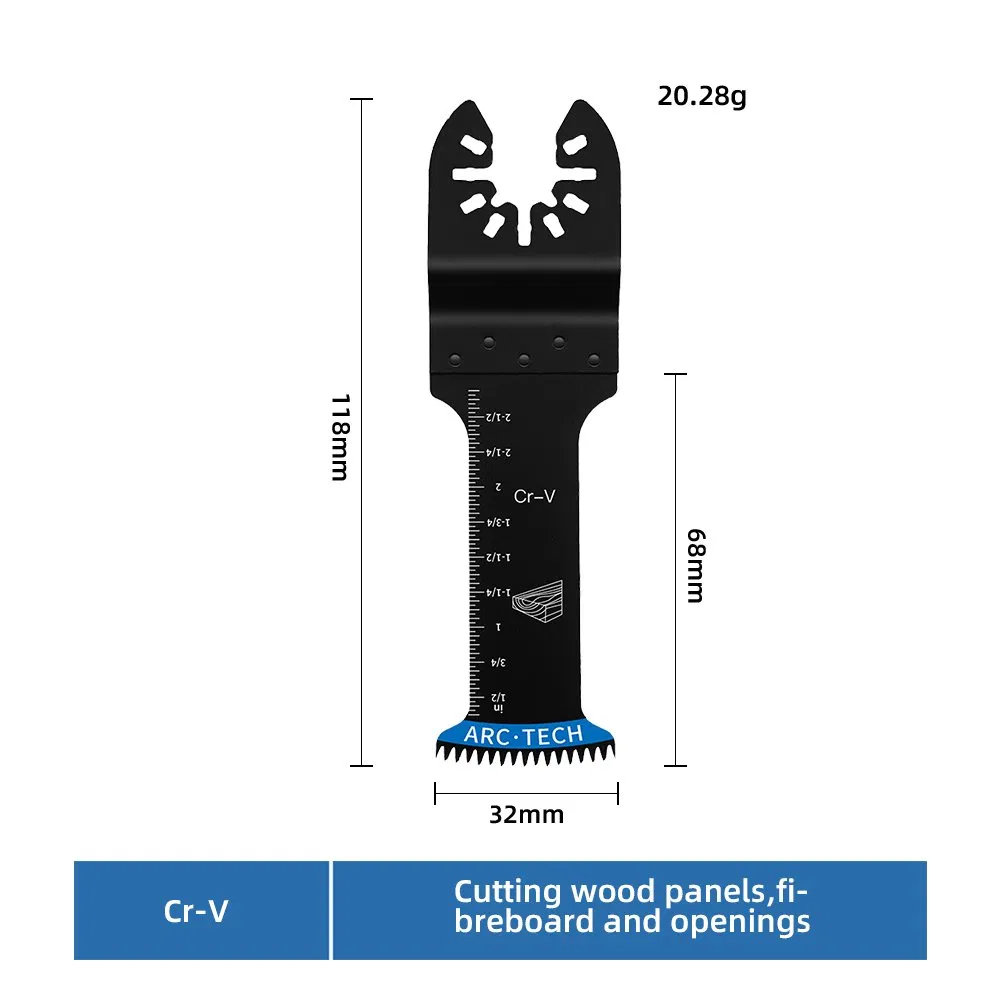 Precision Teeth Multi-Tool Saw Blade High Frequency Welded for Efficient Cutting of Wood &amp; Plastics