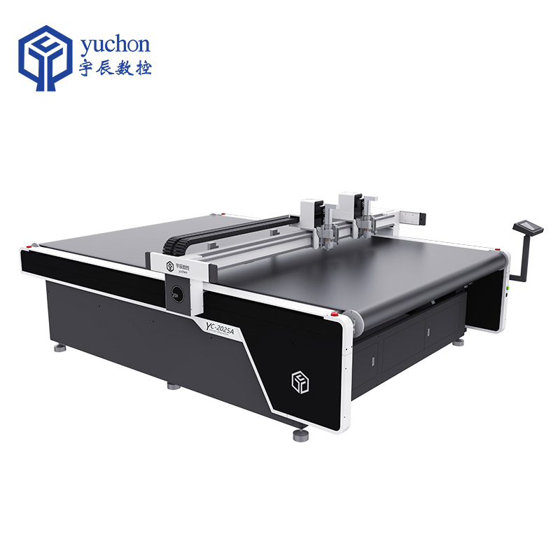 Hot Sale Cutting Fabric Leather Gasket Carton Box PVC Sticker Carpet Tower Cloth Blindes Round Cutting Tool with Oscillating Cutting Machine