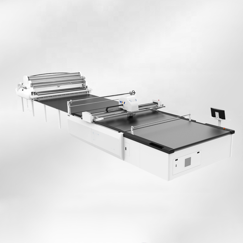 Computerized Apparel Garment Cutting Machine Fabric Multi-Layer Cutting Machine Flexible Materials Oscillating Knife