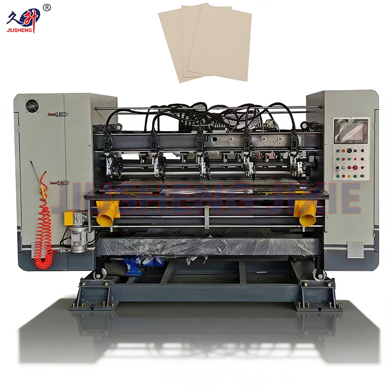 Fully Automatic Carton Box Making Machine Slotting Scoring Creasing Slitting Cutting