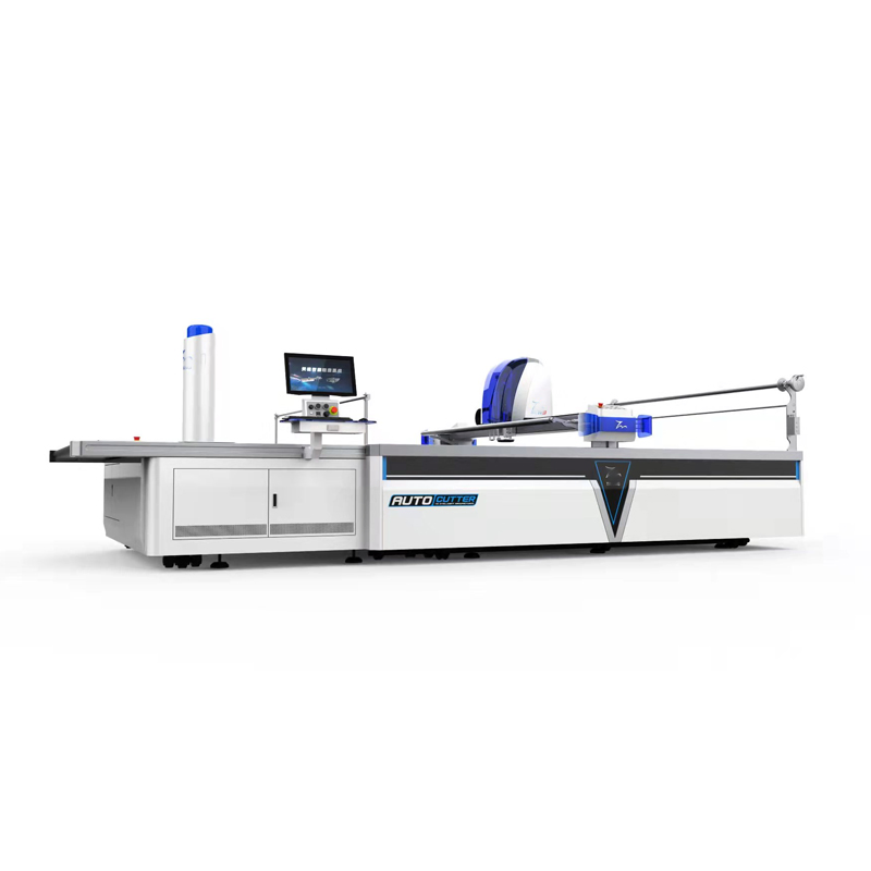 Computerized Apparel Garment Cutting Machine Fabric Multi-Layer Cutting Machine Flexible Materials Oscillating Knife