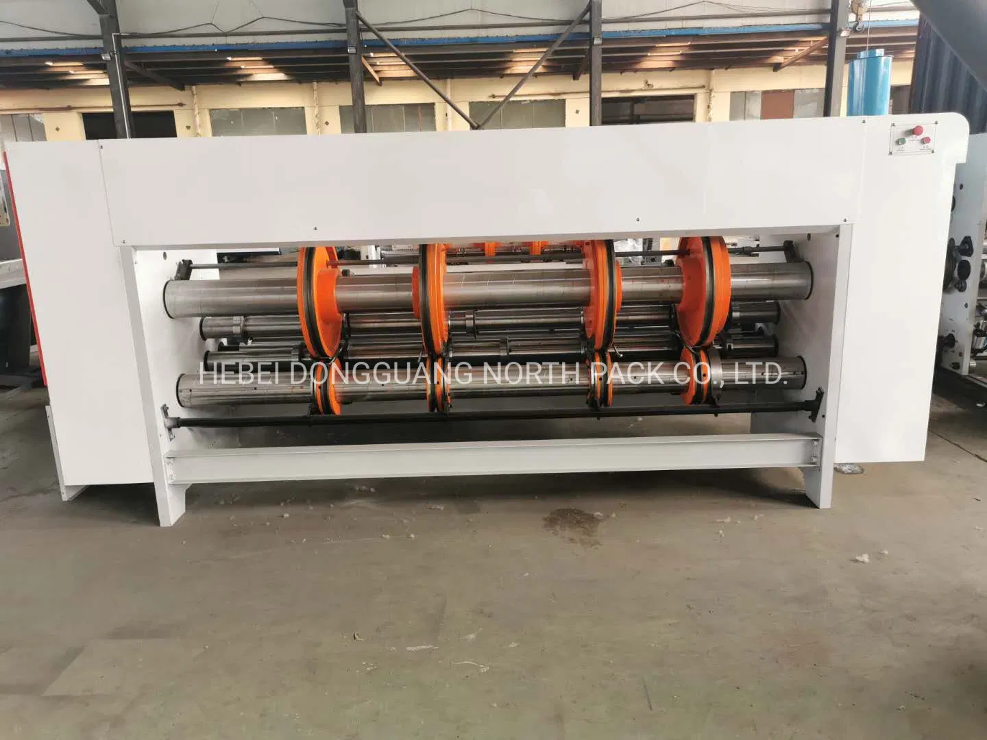 Rotary Slotting Creasing and Corner Cut Machine