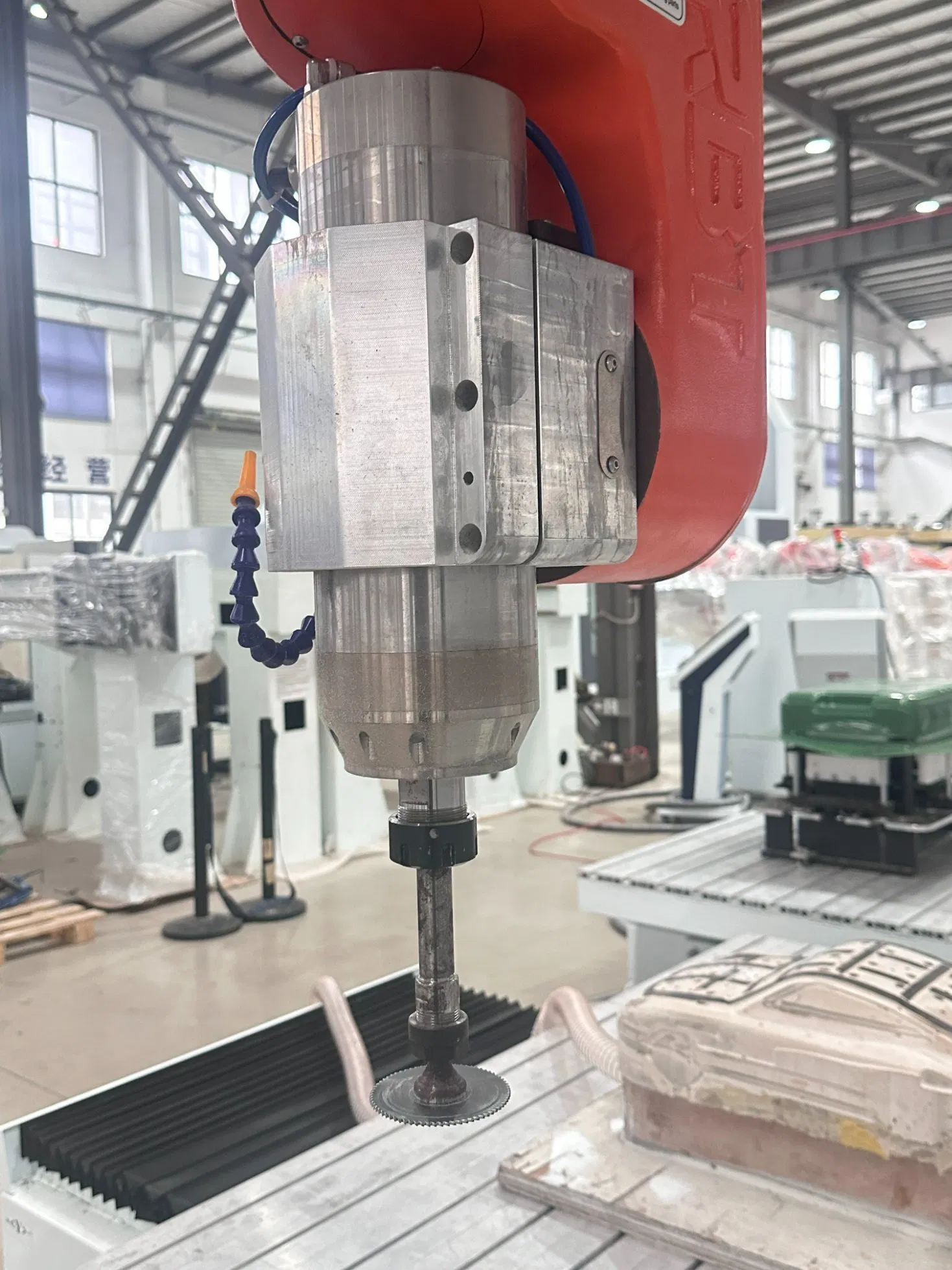 Custom Gasket Cutting 5 Axis CNC Router for PU/Nitrile/EPDM Foam