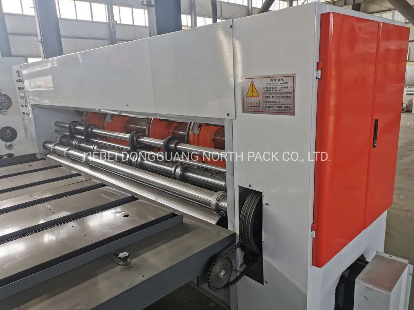 Rotary Slotting Creasing and Corner Cut Machine