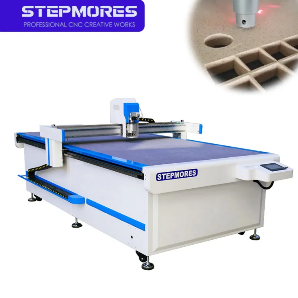 CNC Knife Cutting Machine 1325 for Leather Rubber Carton Soft Material