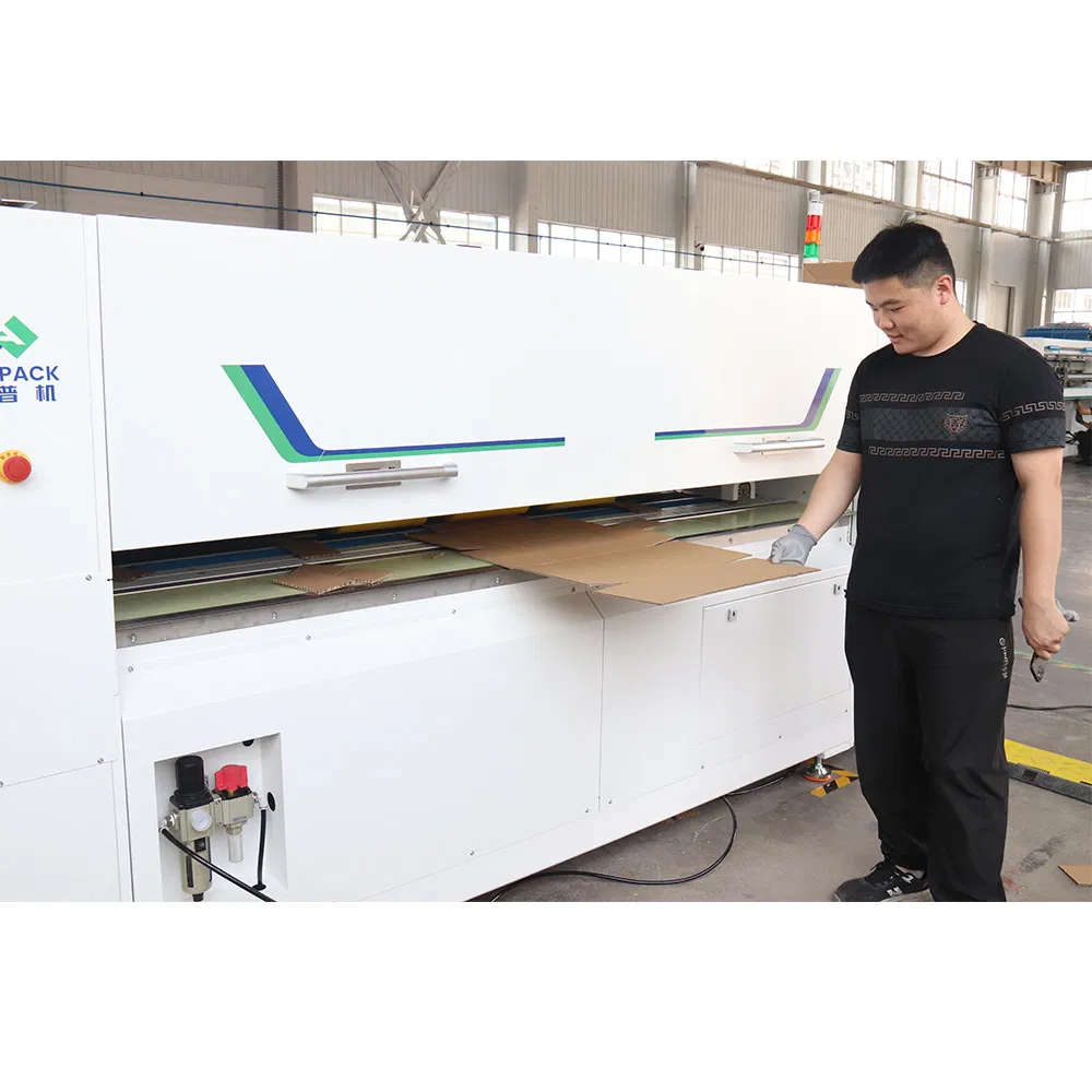 Fully Automatic Cardboard Box Machine with Functions of Slotting Creasing and Punching