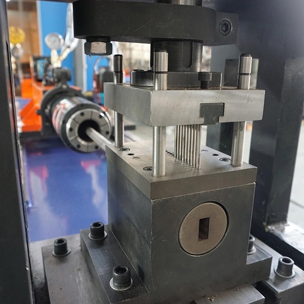 Automatic CNC Rotary Exhaust Pipe Perforating &amp; Punching Machine