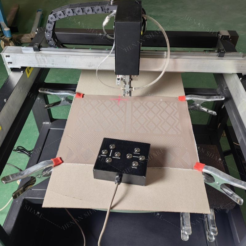 CNC Leather Car Seat Hole Punching Perforating Machine for Leather