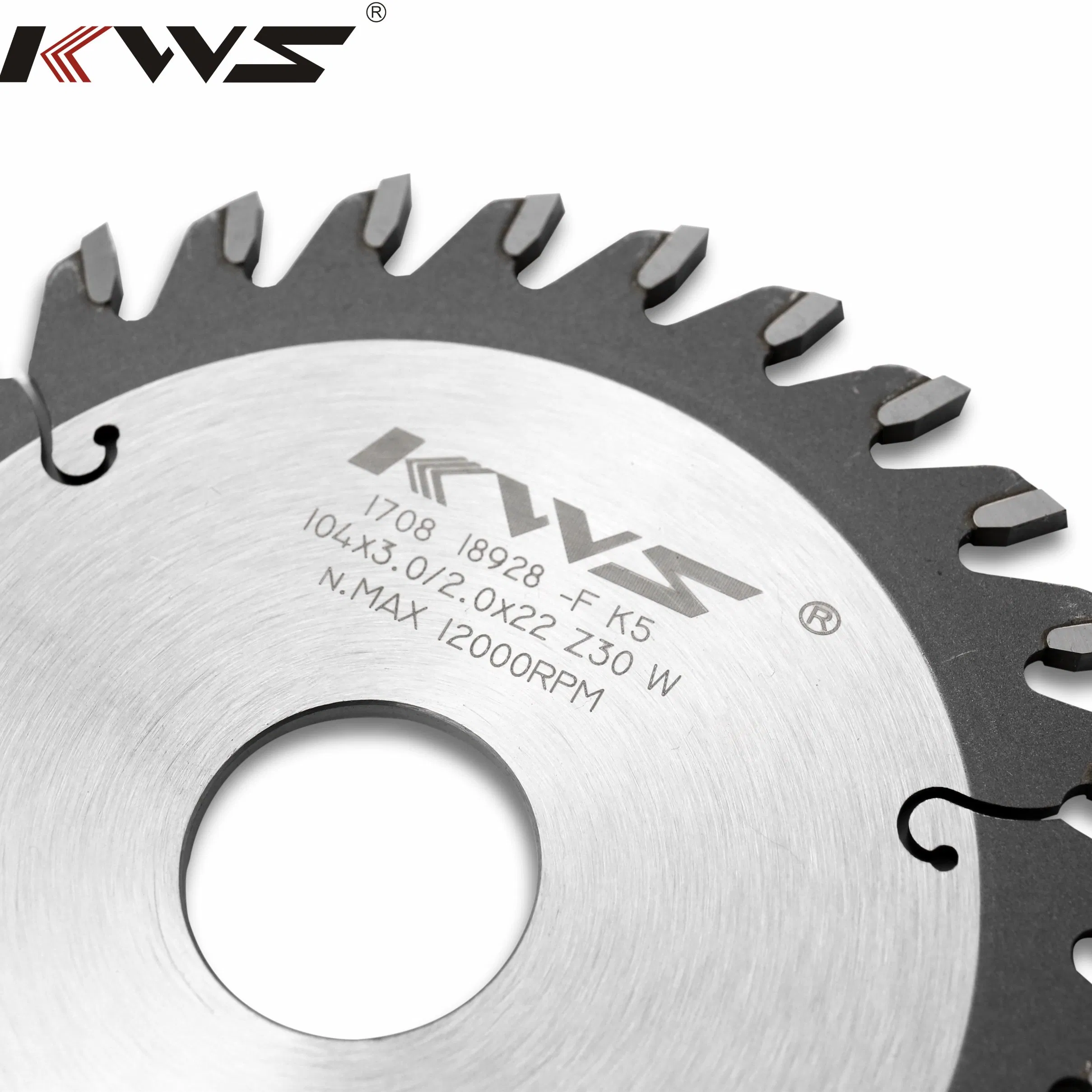 Kws Circular Single Scoring Saw Blade Tct Wood Cutting Tool