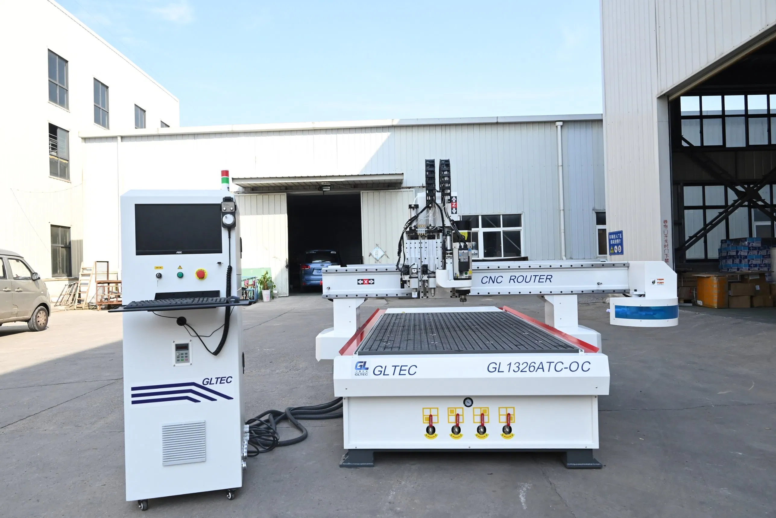 Knife Cutting Machine with Atc Eot for Acrylic MDF Cardboard Hollow Board