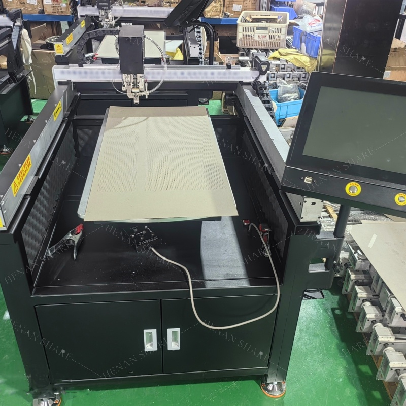 Shoes Hole CNC Leather Punching Perforating Machine Genuine Leather Hole Punching Machine PU Leather Punching Machine for Sofa