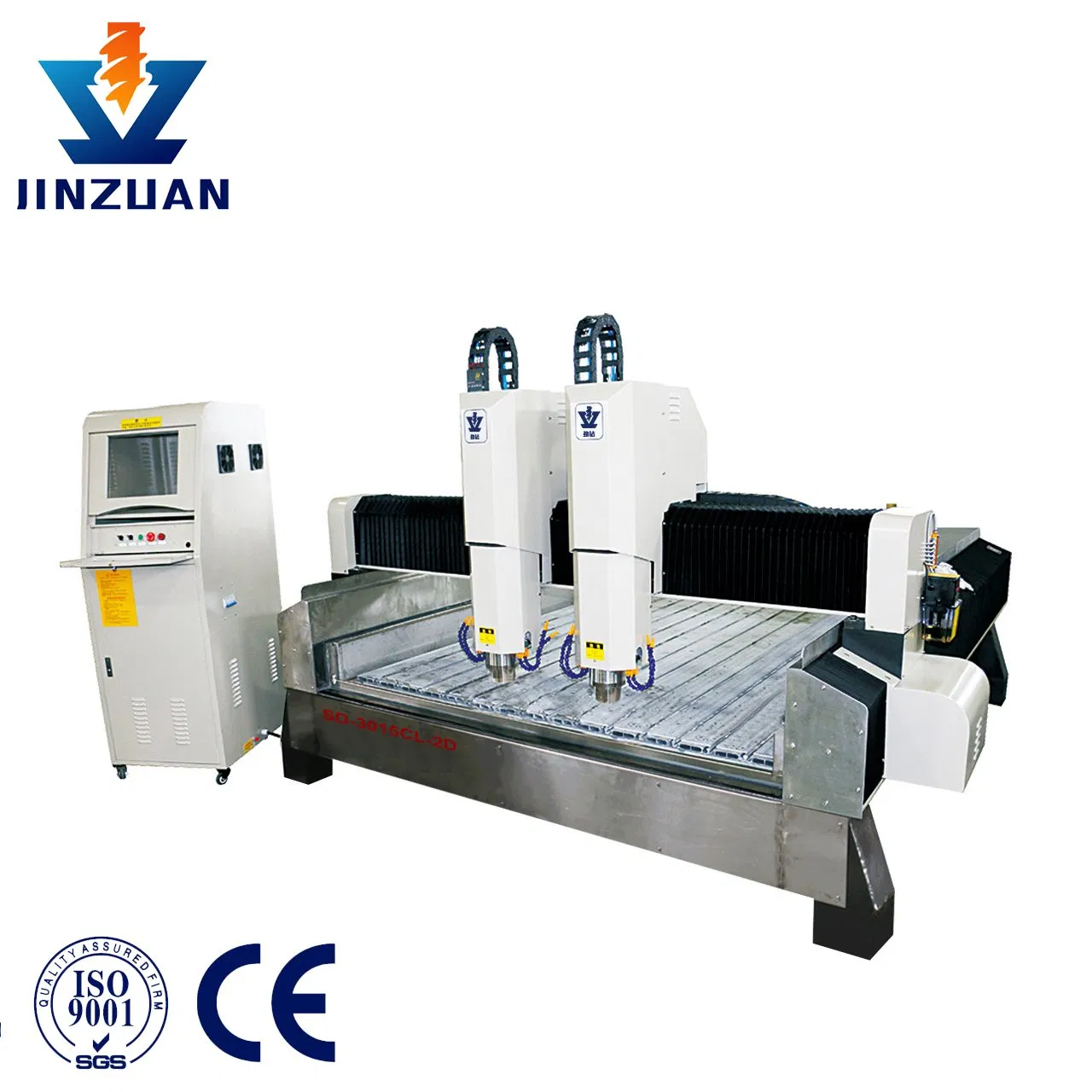 Precision Water Cooled Spindle Stone CNC Router