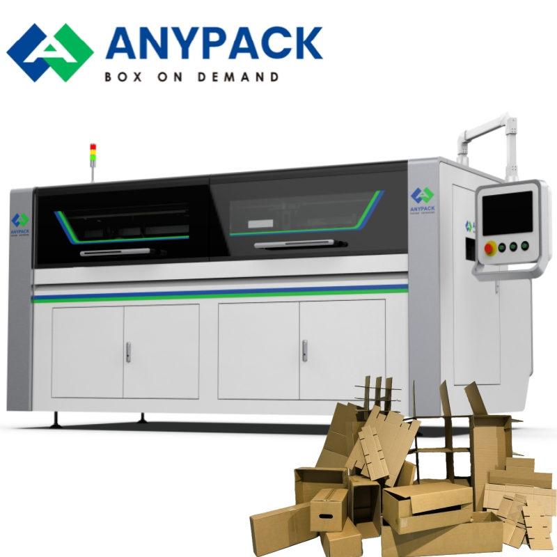 Space-Saving Carton Corrugated Box Packing Slotting Creasing Punching Machine for Limited Areas
