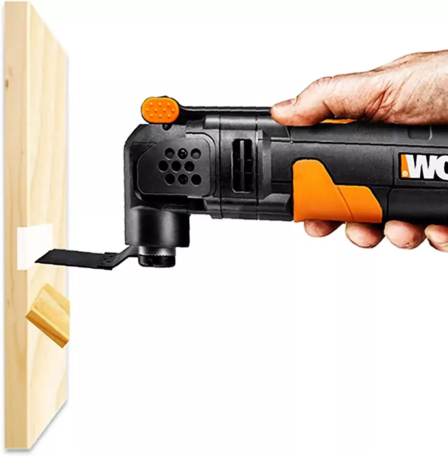 Jnz High Quality 34mm Oscillating Carbon Steel Saw Blade Multi-Function Cutting Tool Straight Saw Blade