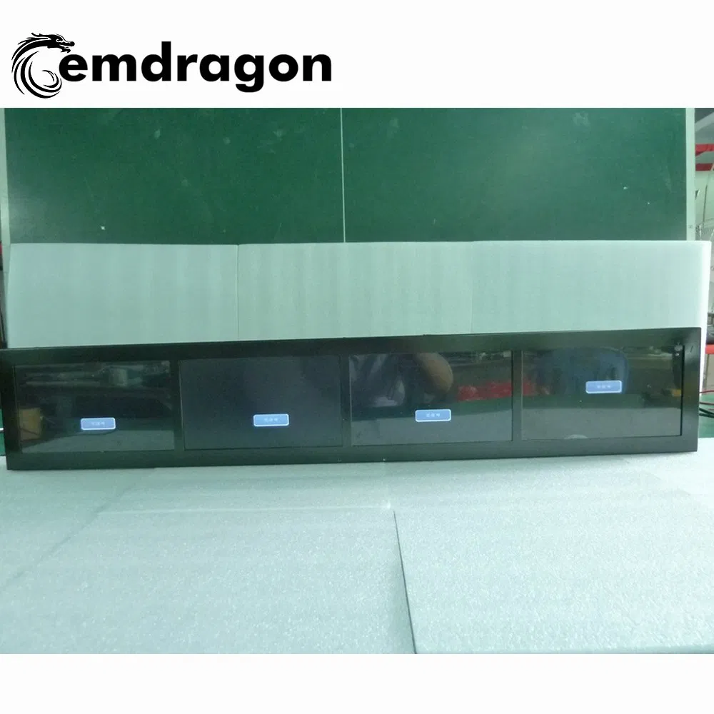 7 Inch Taxi Headrest Tn LCD TV Screen Quality Android LCD Touch Screen All in One PC Advertising Tools LCD Digital Signage Video Wall