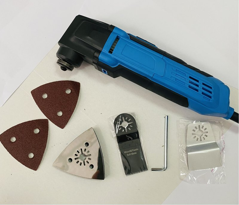 300W 5PCS Electric Power Oscillating Saw Quick Fit Multi Function Vibrating Tool