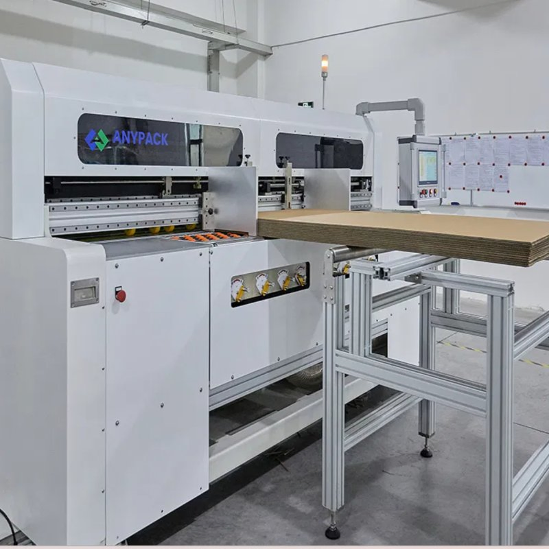 Space-Saving Carton Corrugated Box Packing Slotting Creasing Punching Machine for Limited Areas
