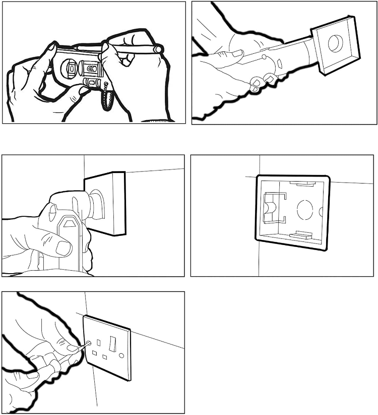 75mn Square Rectangle Milling Oscillating Multi Tool Cutter Carving Saw Blades