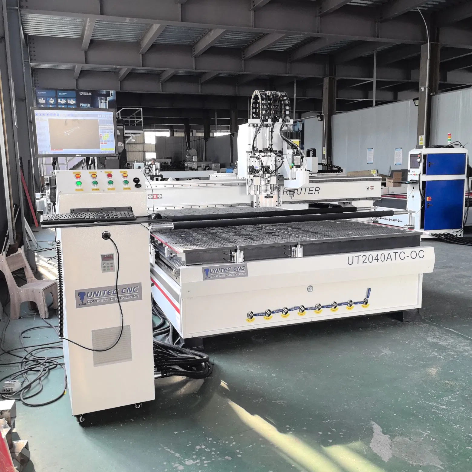 Multi Purpose CNC Oscillating Machine with Atc for MDF Acrylic Foam Cardboard