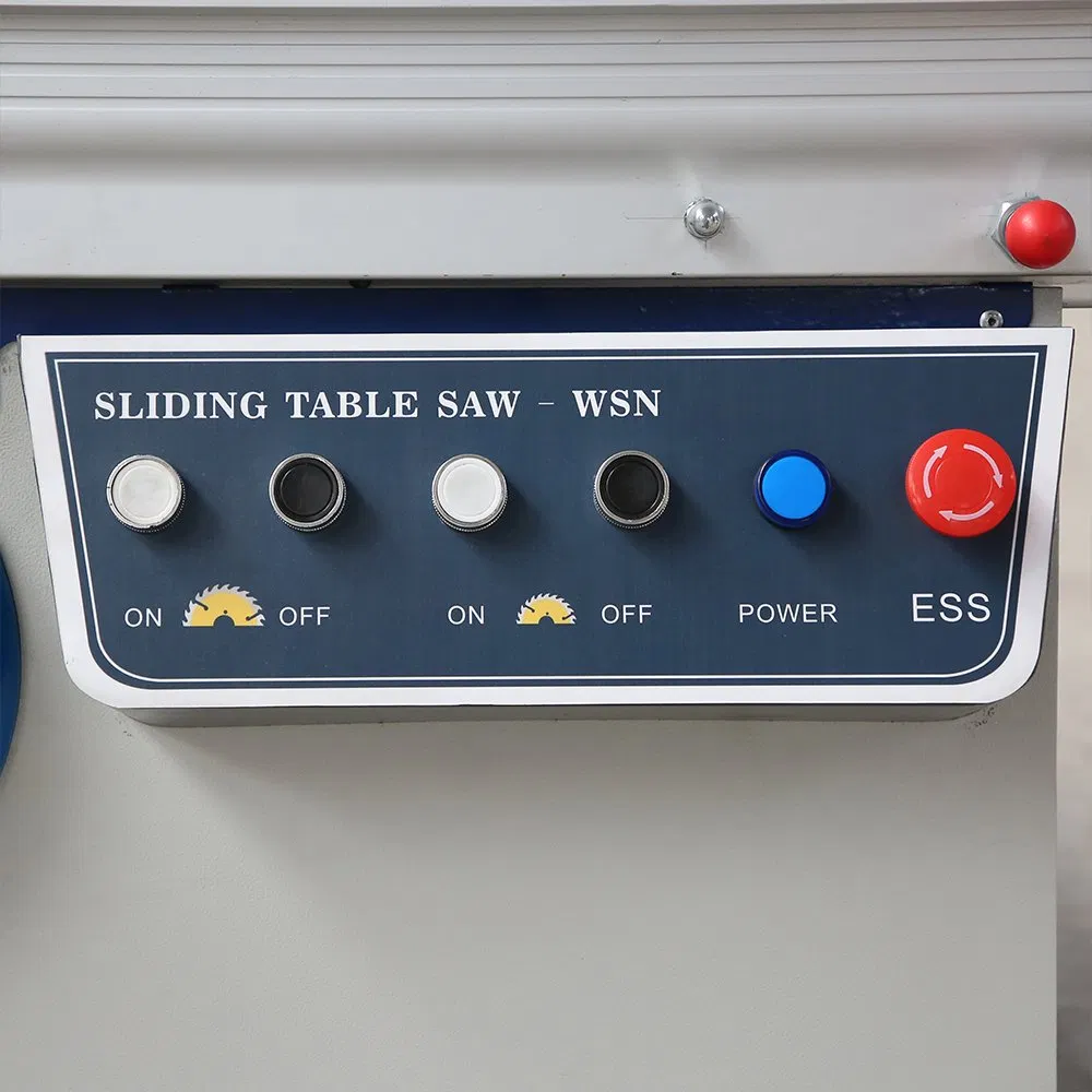 Woodworking Table Saw Machinery Sliding Table Panel Saw with Scoring Blade for Chip-Free Cutting