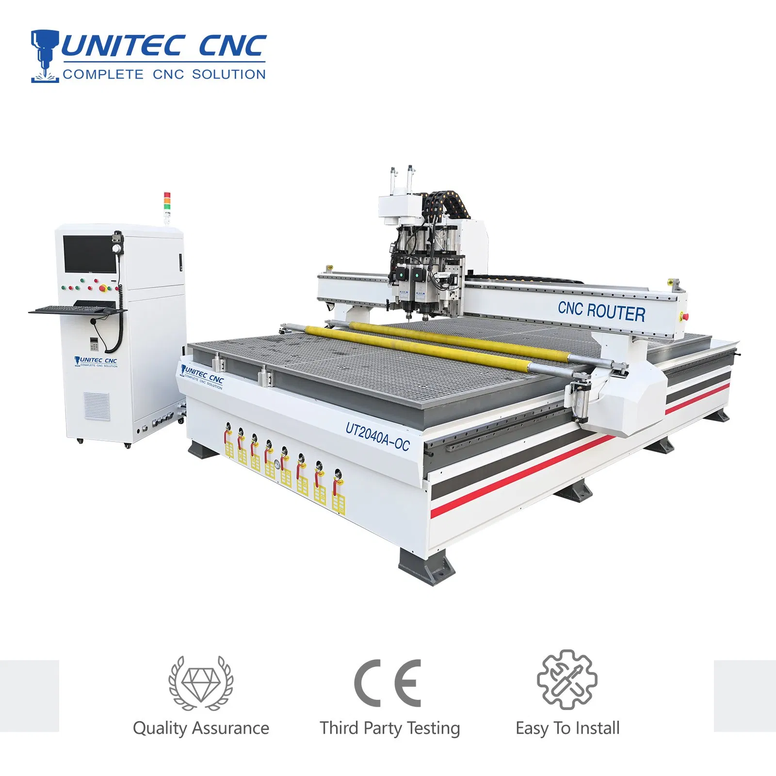 CNC Digital Advertising Industry Kt Board Acrylic Cutter with Vibration Milling Cutting Machine