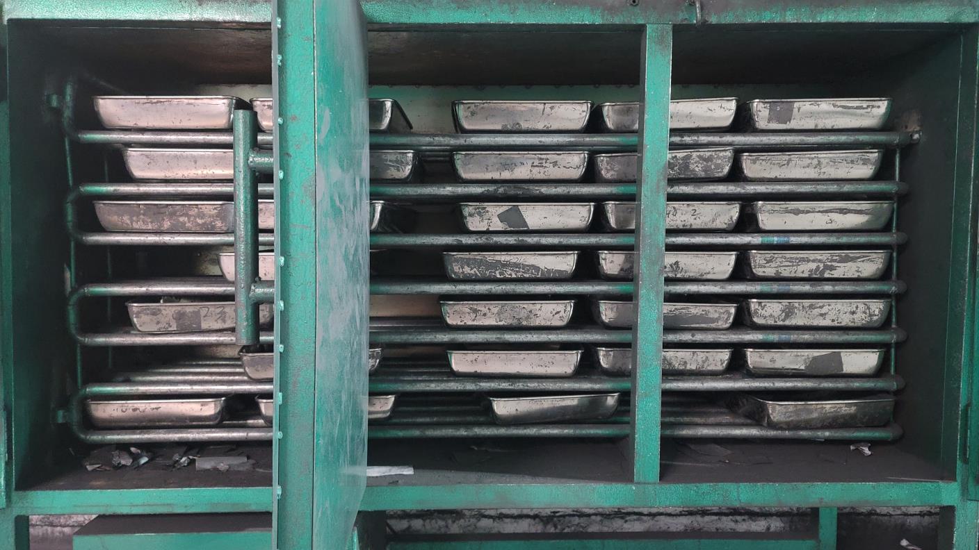 Baking process - heat treatment stage ensuring component strength and reliability