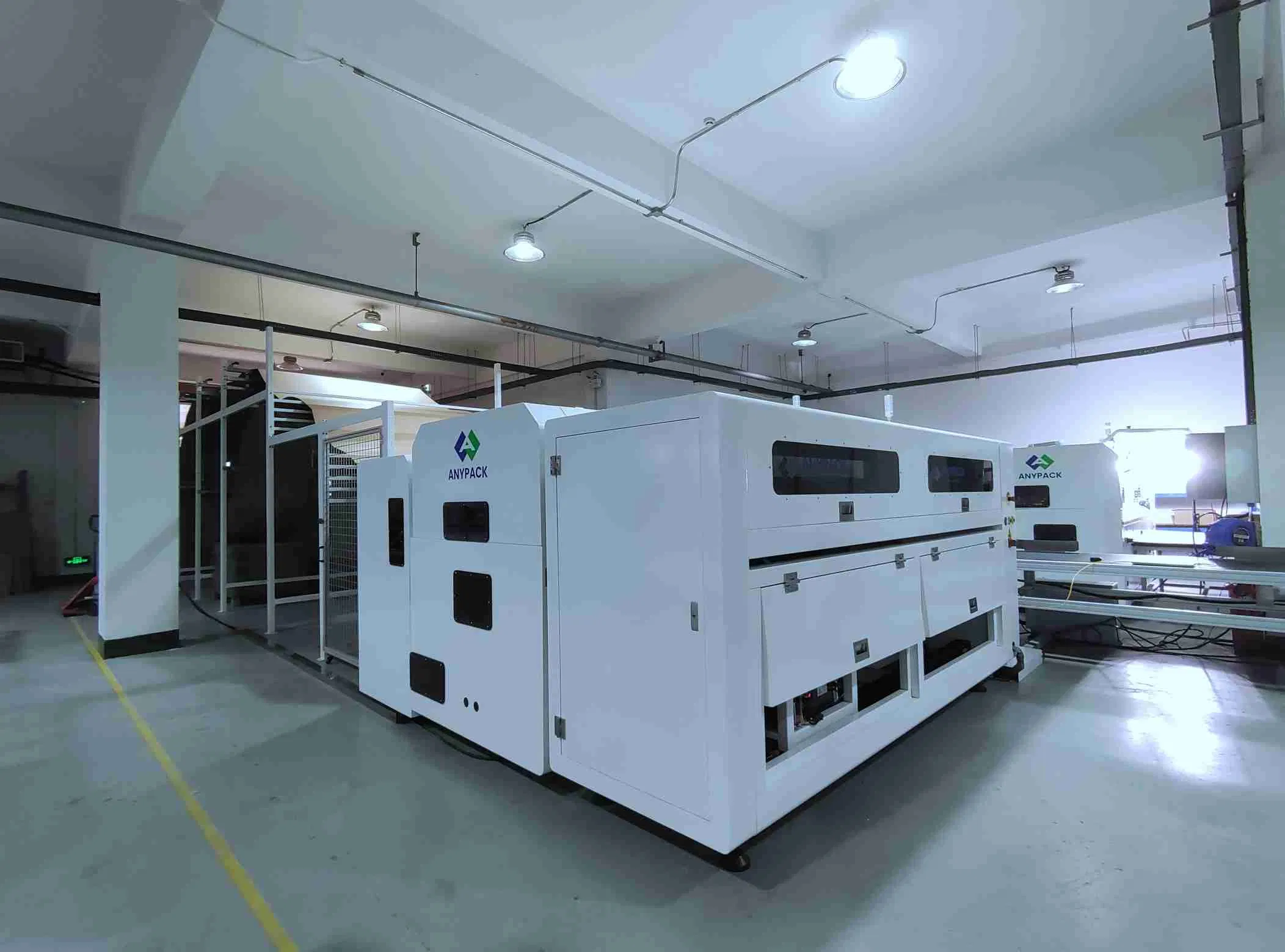 Anypack Cost-Saving Cardboard Box Making Machine with Slotting, Creasing and Hole Punching Function Box Making Machinery Automatic Packing Machinery China