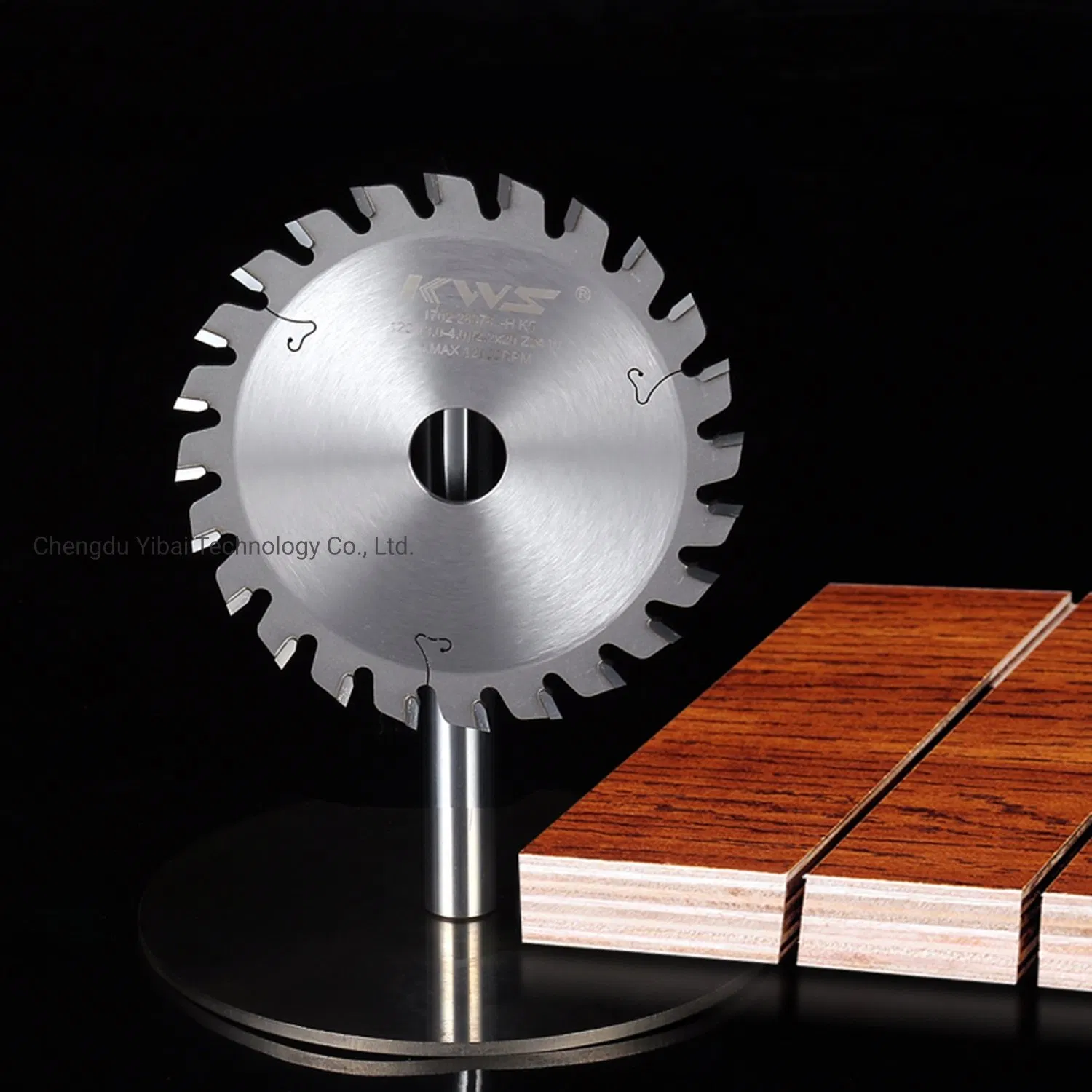 Kws Wooden Machine Conic Carbide Scoring Saw Blade 120 mm Tools Woodworking for Particle Board