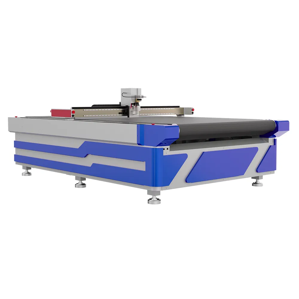 CNC Vibrating Knife Rubber Gasket Cutting Machine Foam Rubber Gasket CNC Vibrating Knife Cutting Machine