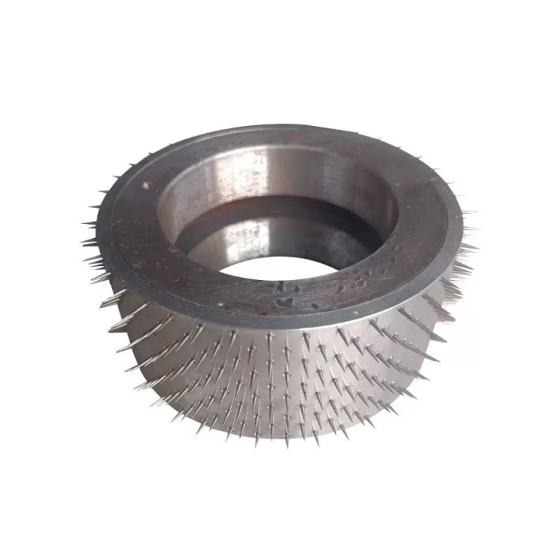 Customized Steel Wire Spiked Needle Perforating Punch Pin Roller Brush