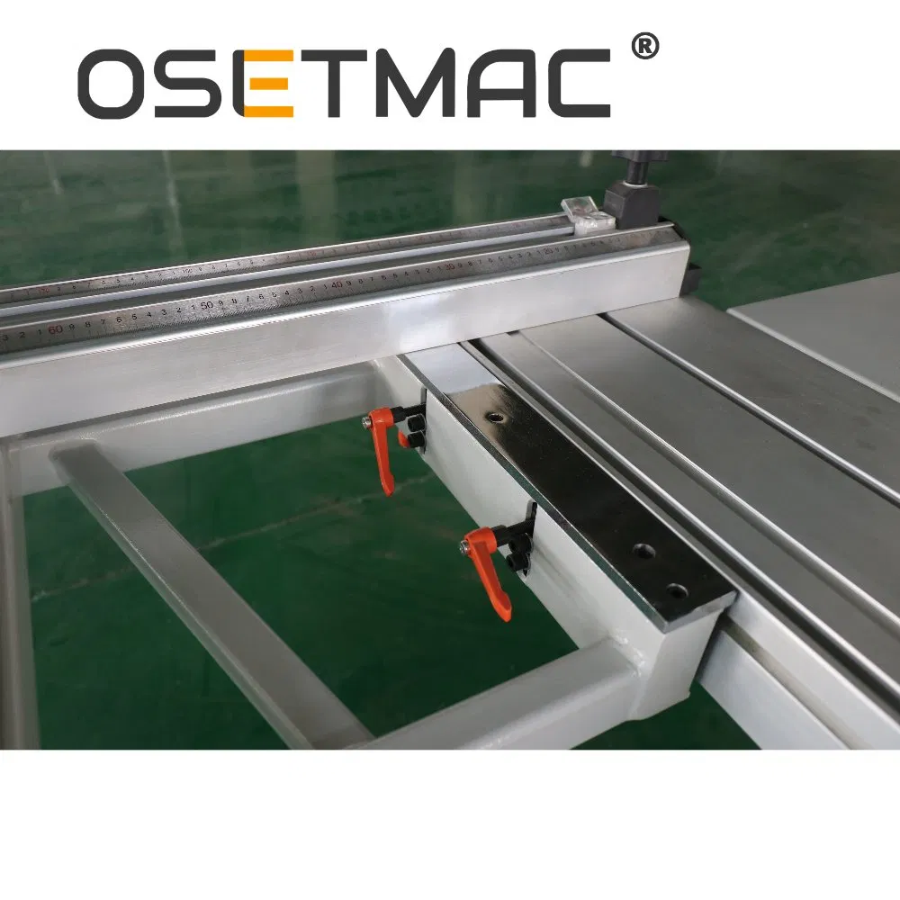 Industrial Small 1.6m Sliding Table Saw with Scoring Blade System