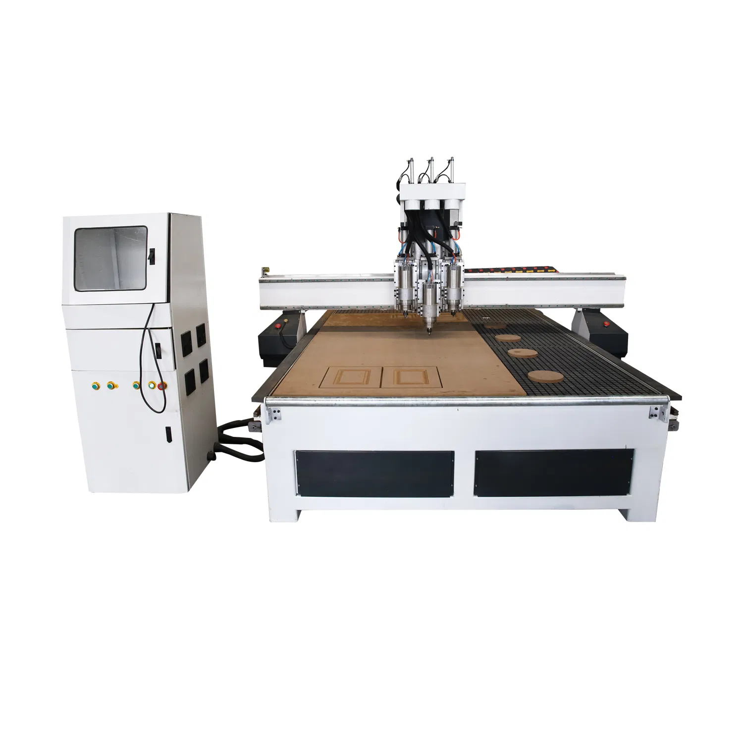 3 Spindles CNC Woodworking Machinery Tool